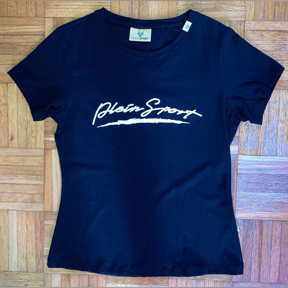 Plein Sport Black T-Shirt Short Sleeves DTPS3012 M